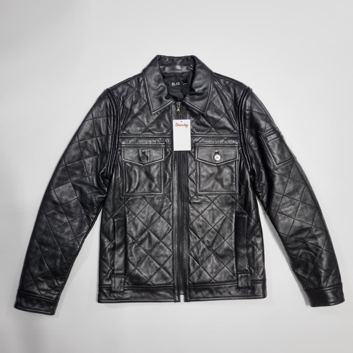 글리 레더 자켓 상품이미지2