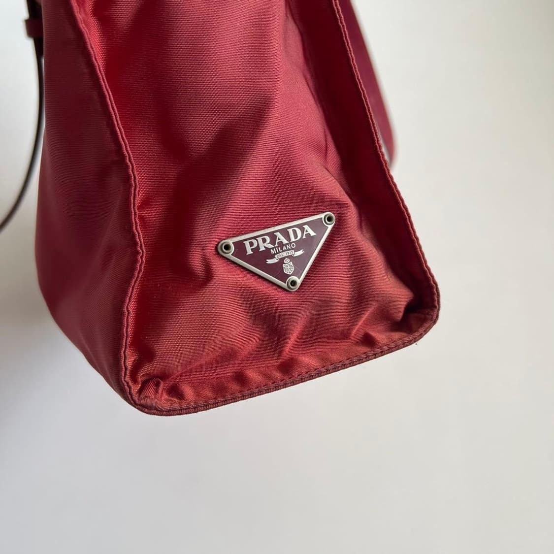 프라다 로고플레이트 데수토 숄더백 00s y2k 상품이미지4