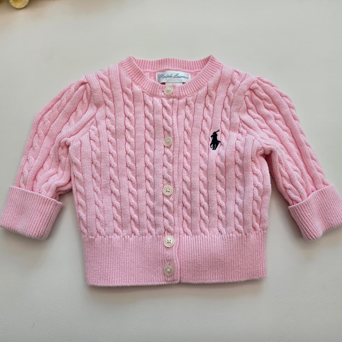 3M 폴로 랄프로렌 여아 가디건 2벌 일괄 상품이미지6