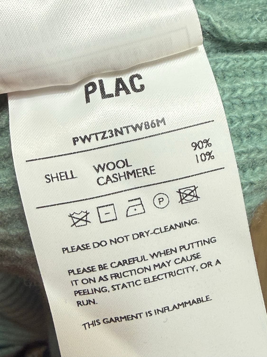  Plac X lots 캐시미어 울 블렌디드 니트 m사이즈 상품이미지2