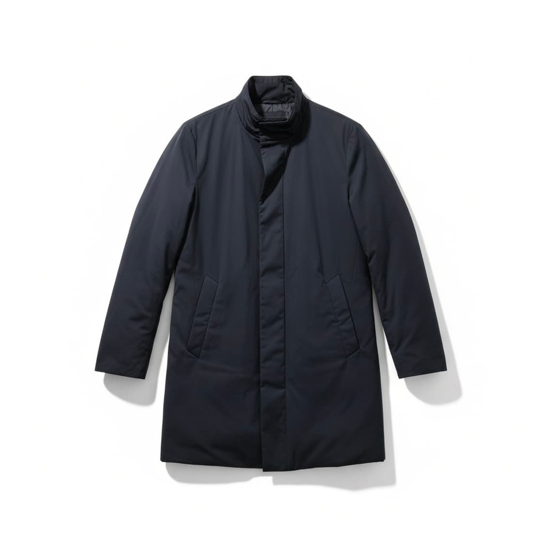 DKNY 네이비 블루 하프 코트 상품이미지1