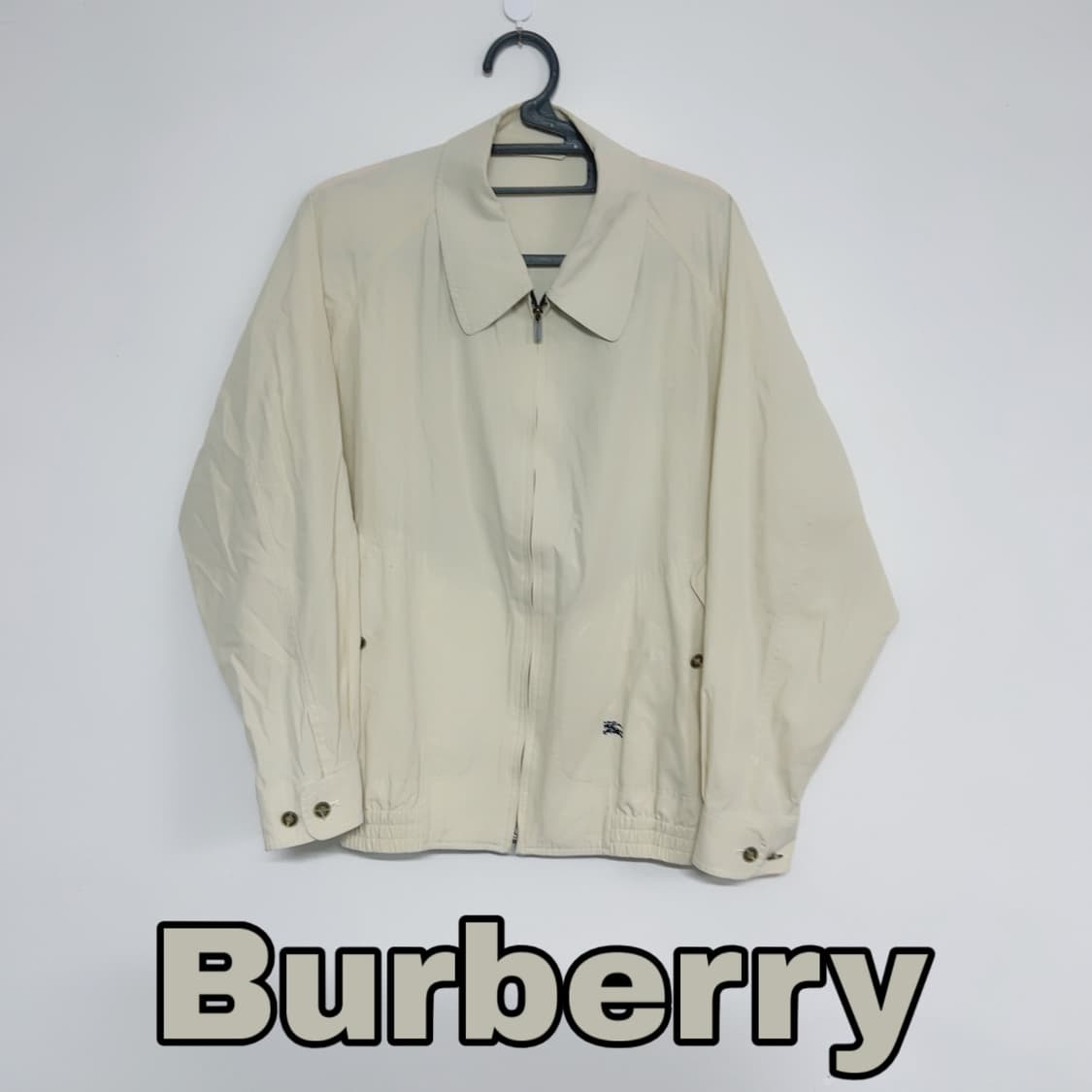 버버리 베이지 올드스쿨 봄 공용 자켓 상품이미지1
