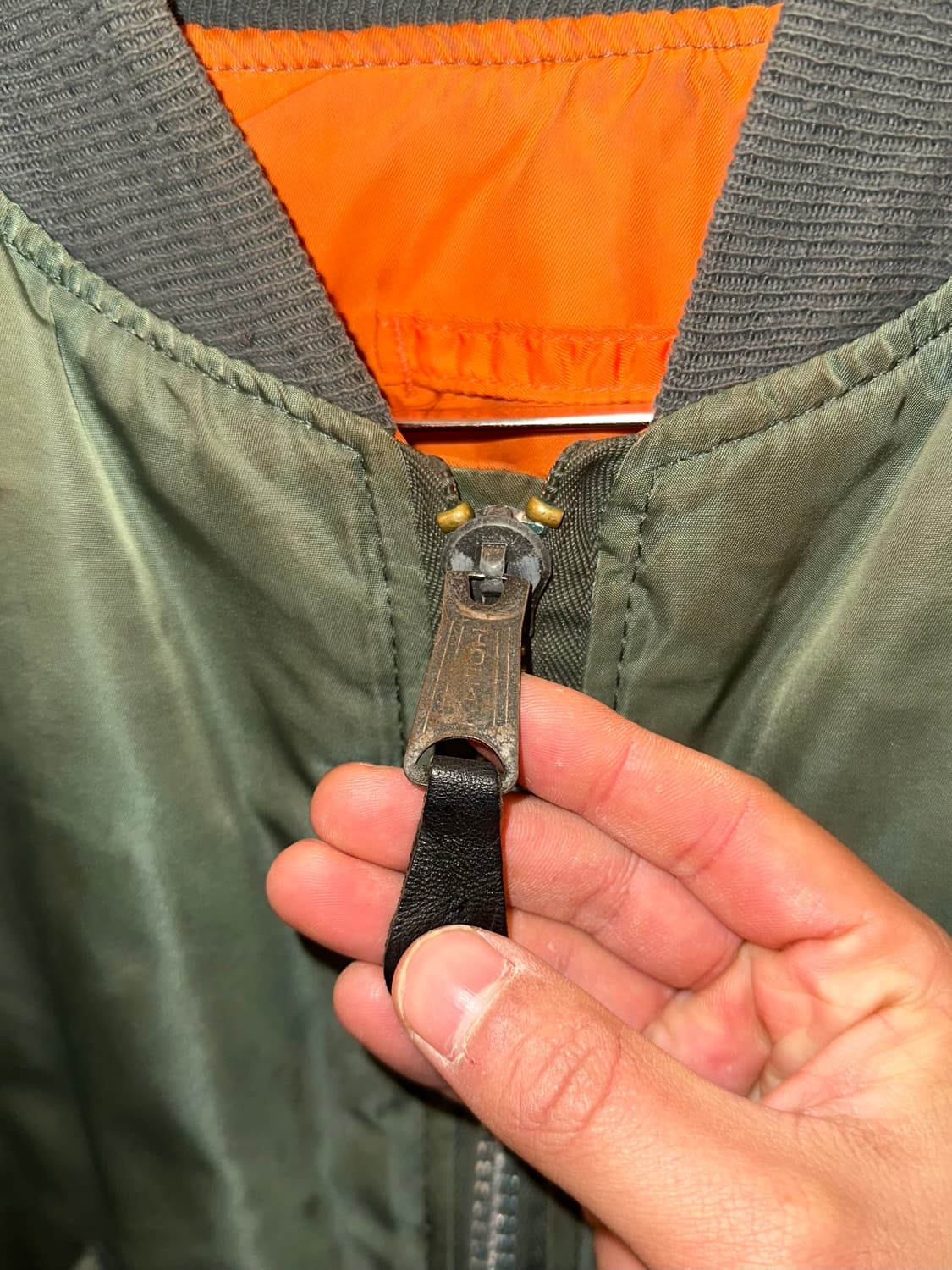 90’s Alpha Industries USA patch flight 상품이미지5