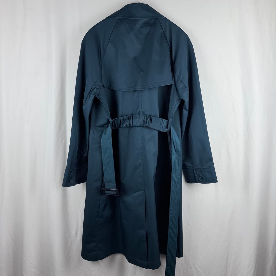 (95) 장미쉘바스키아 트렌치 코트 그린 상품이미지5