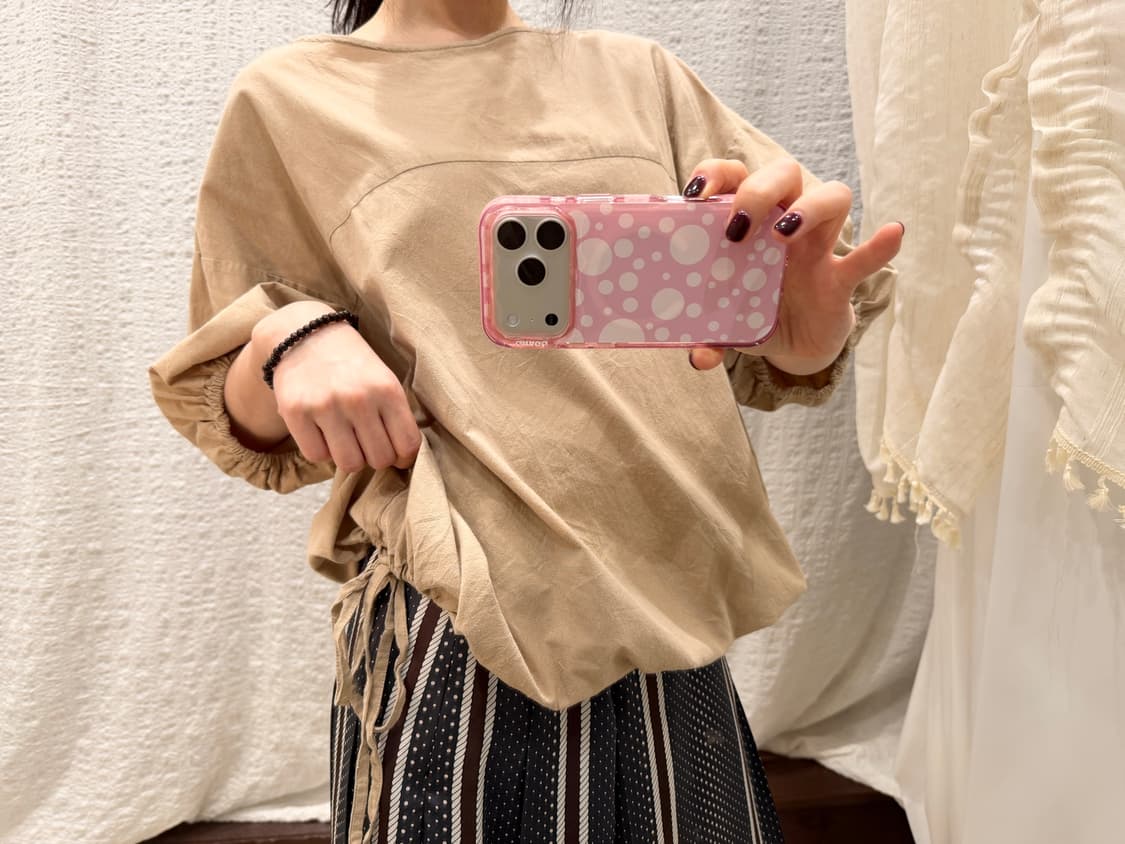 Sand balloon blouse 상품이미지1
