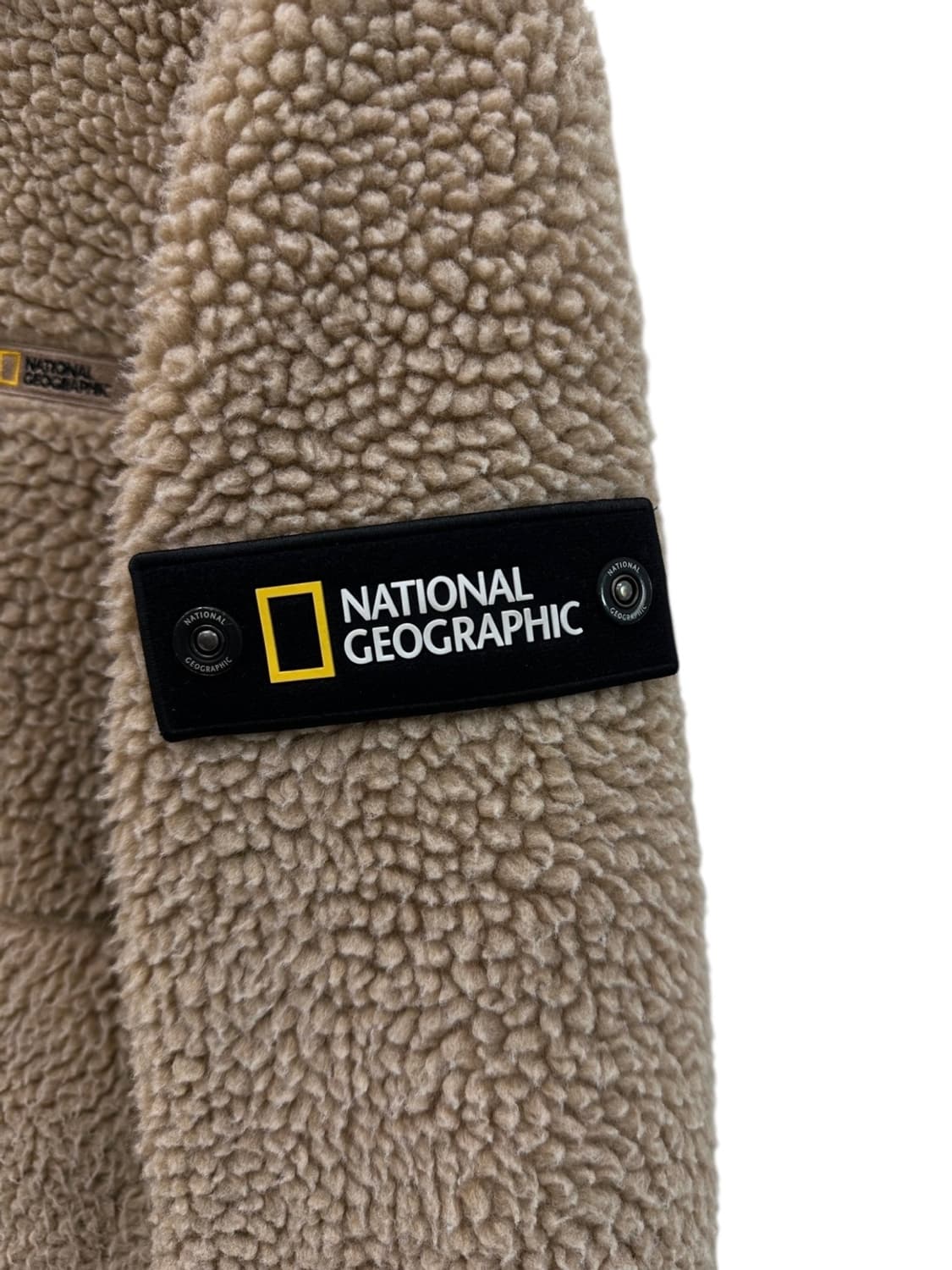 내셔널지오그래픽 후리스 플리스 후드집업 베이지 (M) 상품이미지7