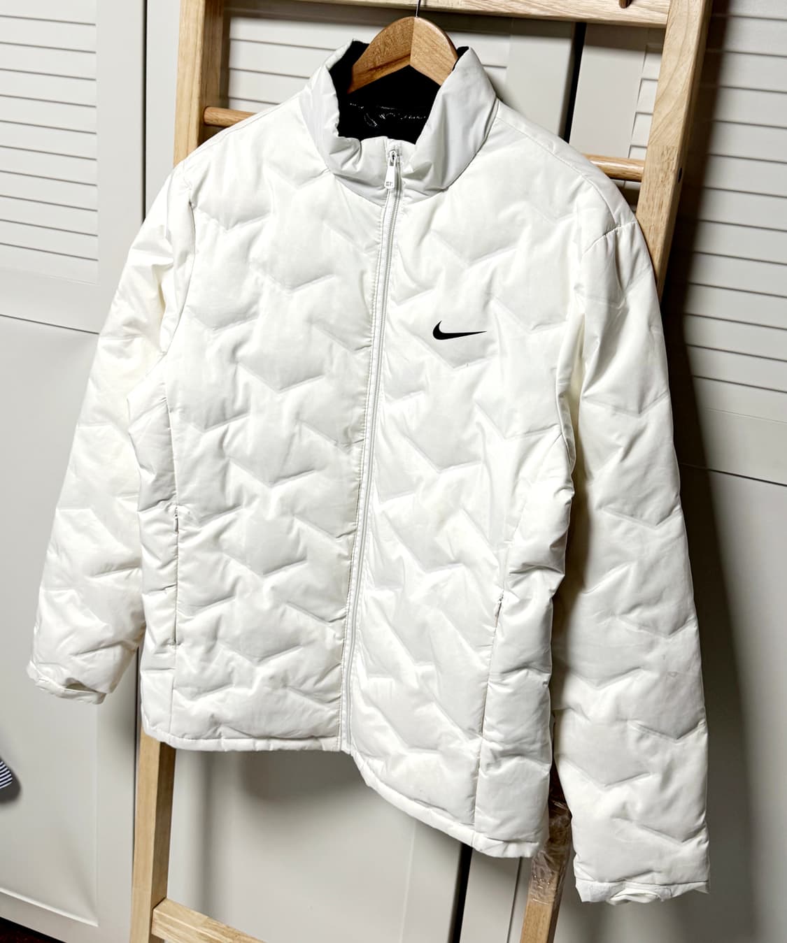 나이키 골프 경량 패딩 자켓 화이트 상품이미지5