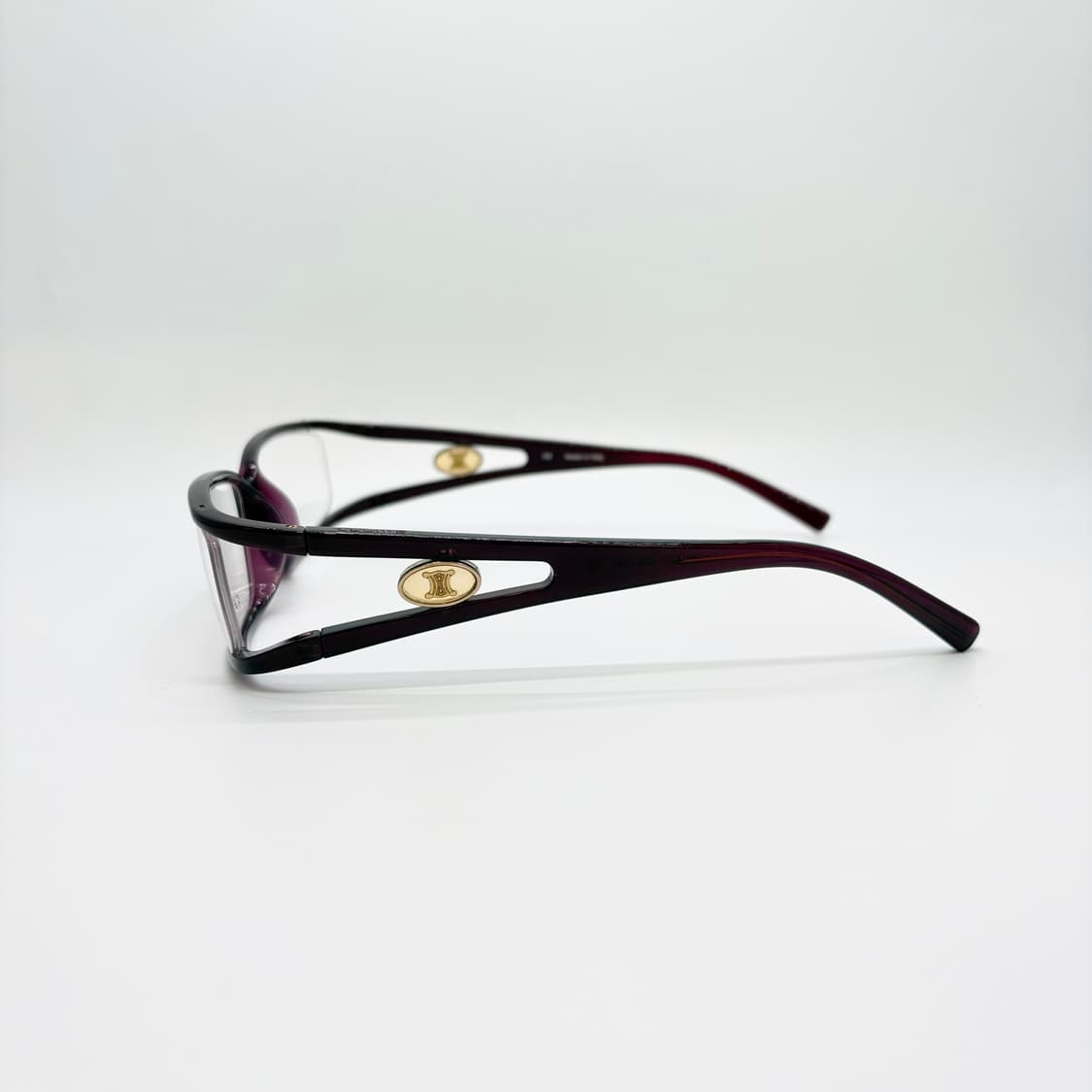 CELINE 셀린느 퍼플 스퀘어 뿔테  상품이미지7