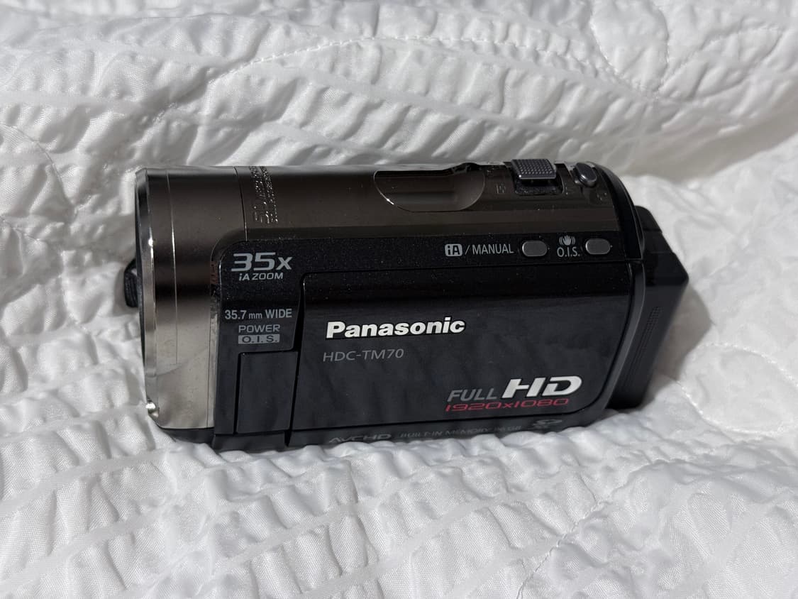 작례O) 빈티지 캠코더 파나소닉 panasonic HDC-TM70 상품이미지1