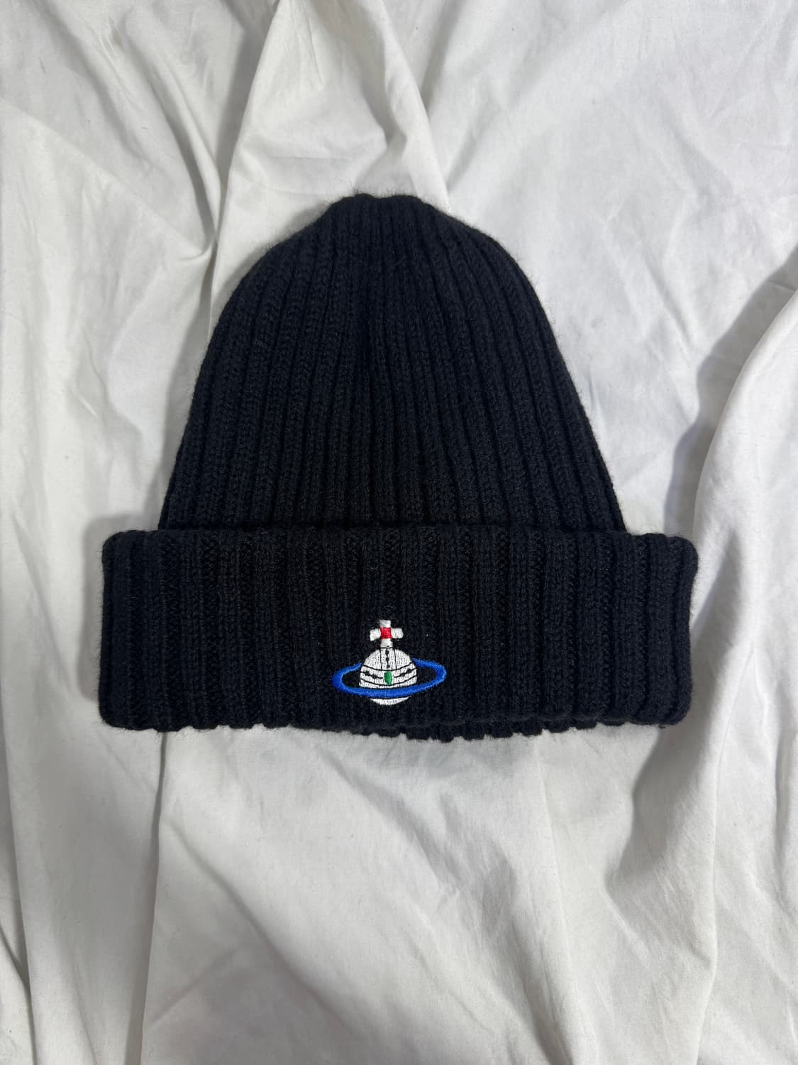 비비안 웨스트우드 맨 orb 니트 비니 상품이미지1