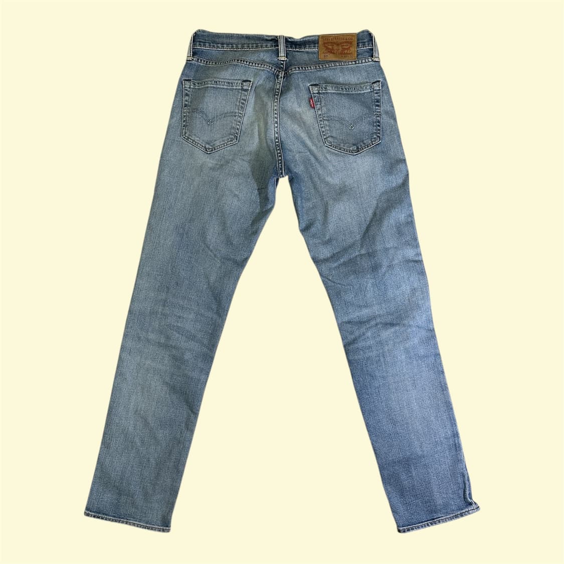 리바이스 가죽 패치 511 W30 상품이미지4