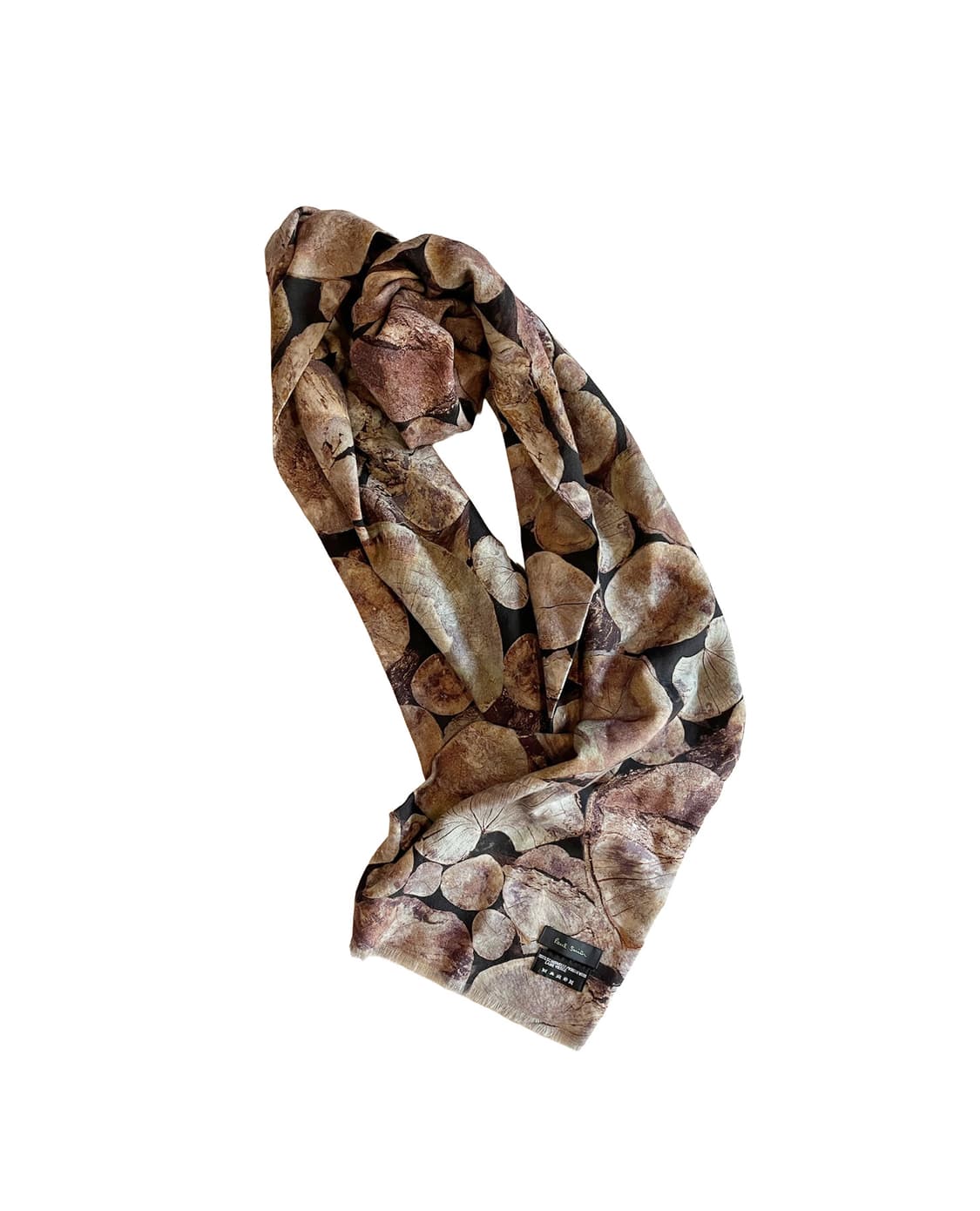 PAUL SMITH wood print virgin wool muffle 상품이미지10