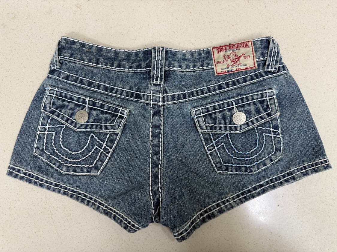 트루릴리젼 로우라이즈 숏팬츠 27사이즈 상품이미지1