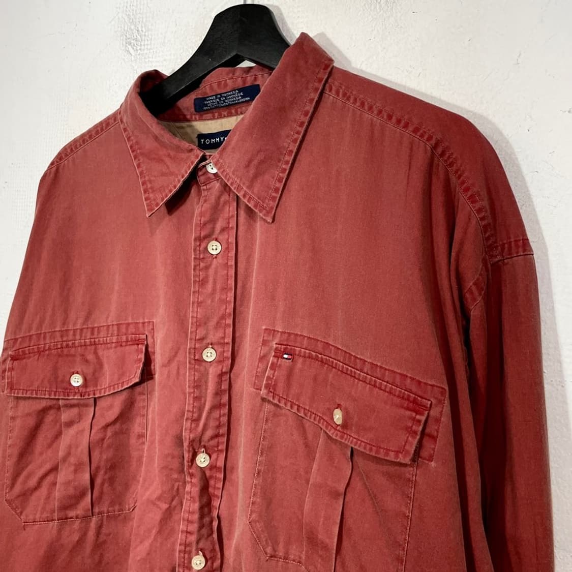 타미힐피거 솔리드 셔츠 상품이미지4