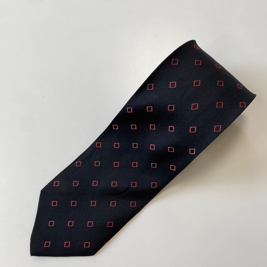 샤르베(Charvet) 명품 정품 블랙넥타이 7.8cm 상품이미지6