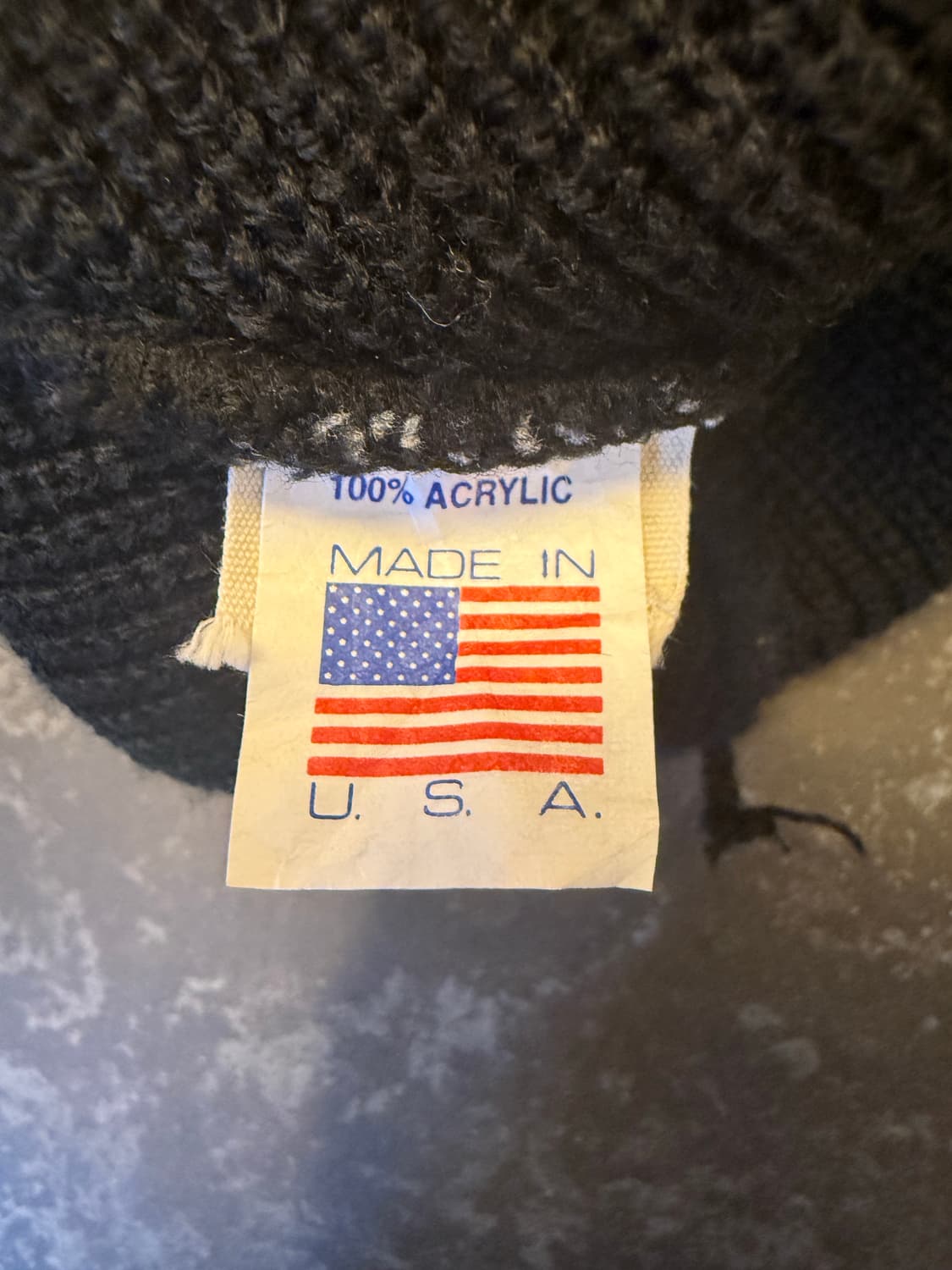 폴러스터프 폴러 비니 미국판 블랙/그레이 상품이미지3