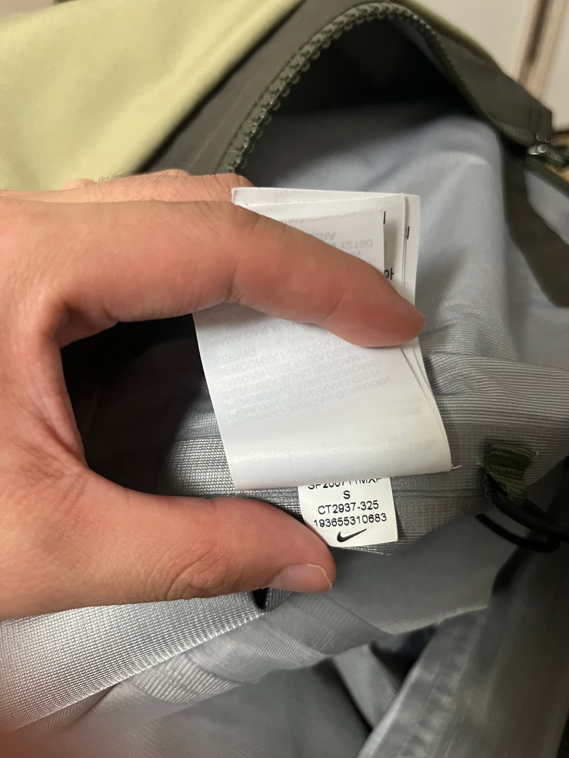 [S] 나이키 acg 고어텍스 자켓 카고 카키 상품이미지5