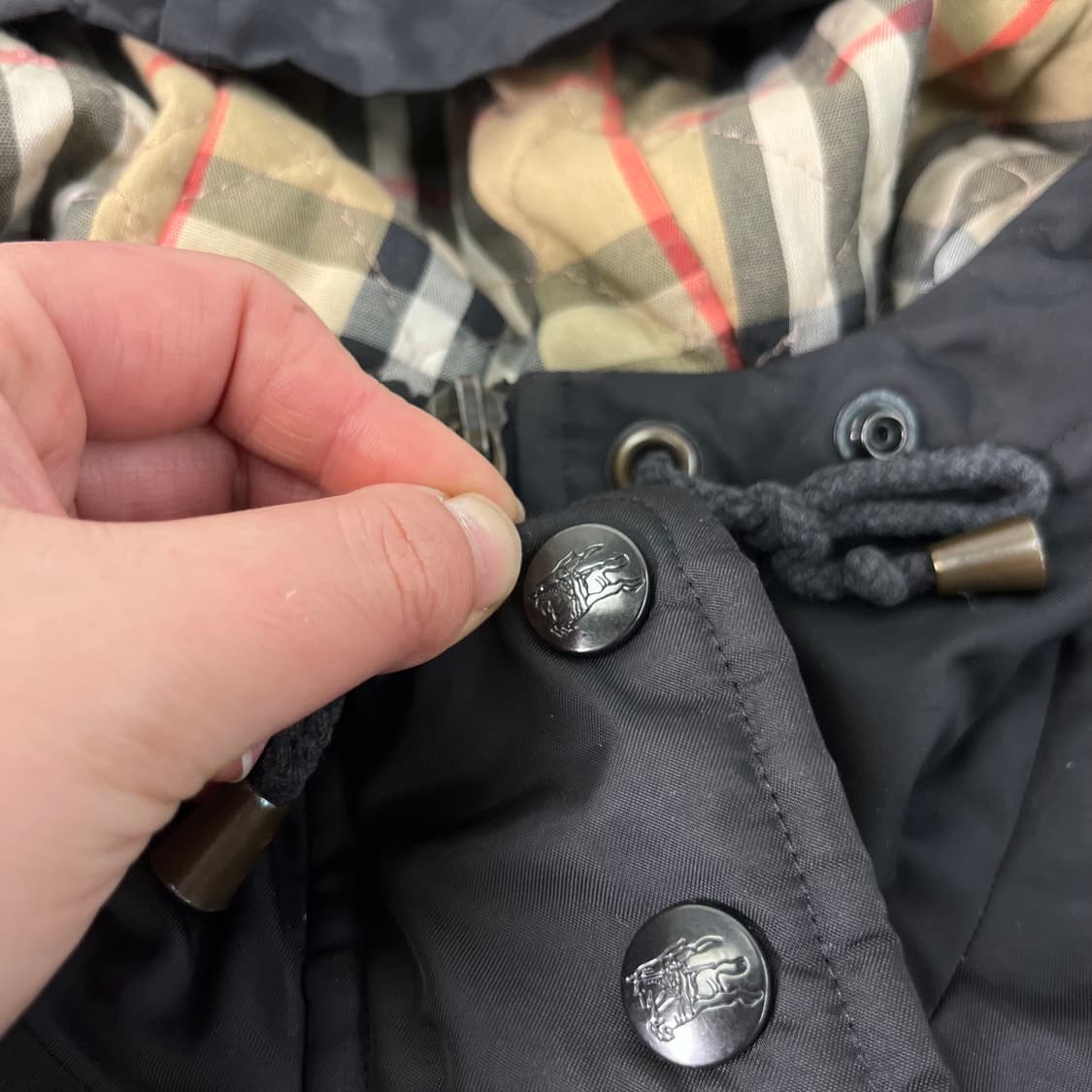 100 버버리 90s 누빔 코치 자켓 상품이미지4