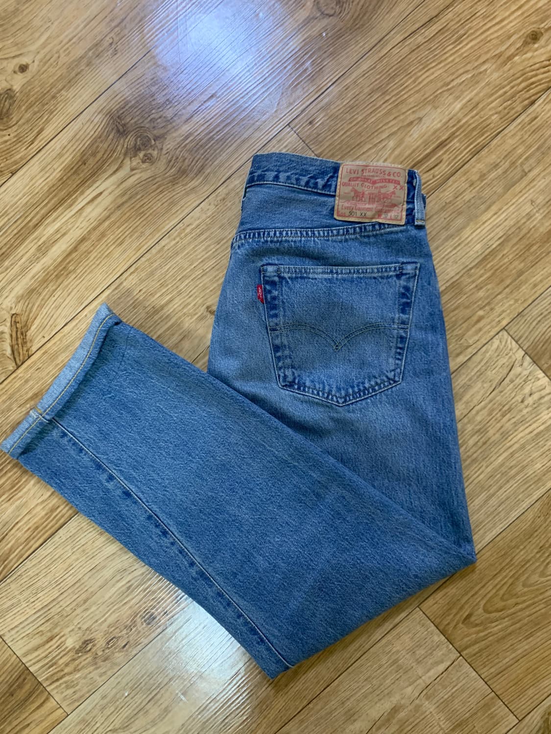 리바이스 LVC 1955 501 블랙잭 32 X 32 상품이미지3