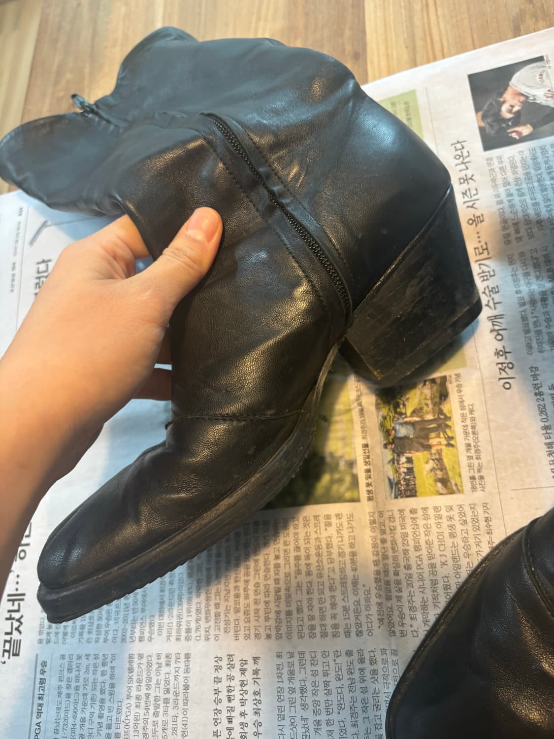 더오픈프로덕트 롱부츠  상품이미지5