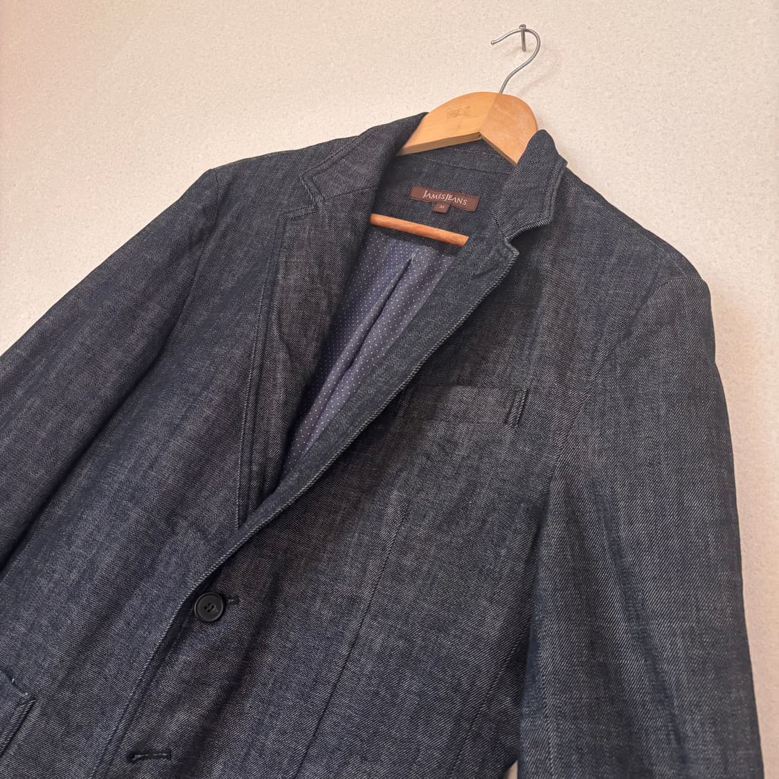 제임스진 USA 데님 자켓 XS 슬림 95 슬렌더 미국 수입 정품 상품이미지10