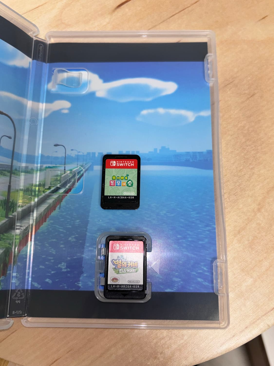 닌텐도스위치 동물의숲에디션 +모동숲 칩, 별의커비디스커버리 칩 상품이미지5