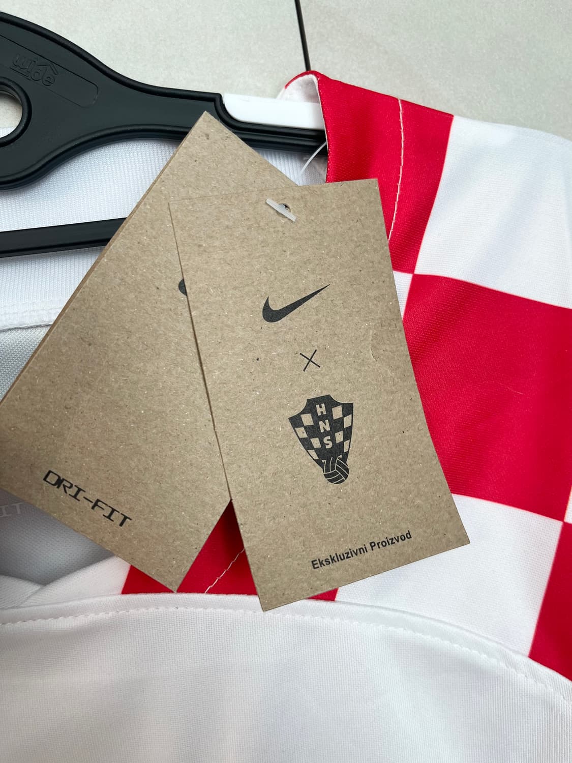 새상품 나이키 22-23 크로아티아 홈 유니폼 [M] 상품이미지10