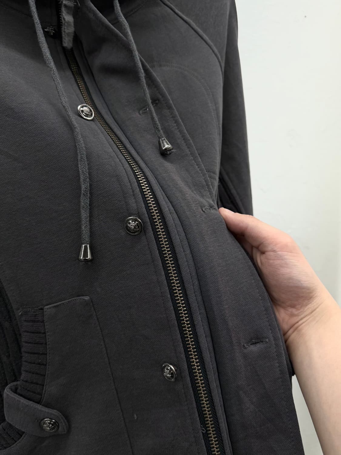 cara 믹스드 투웨이집업 자켓 상품이미지4