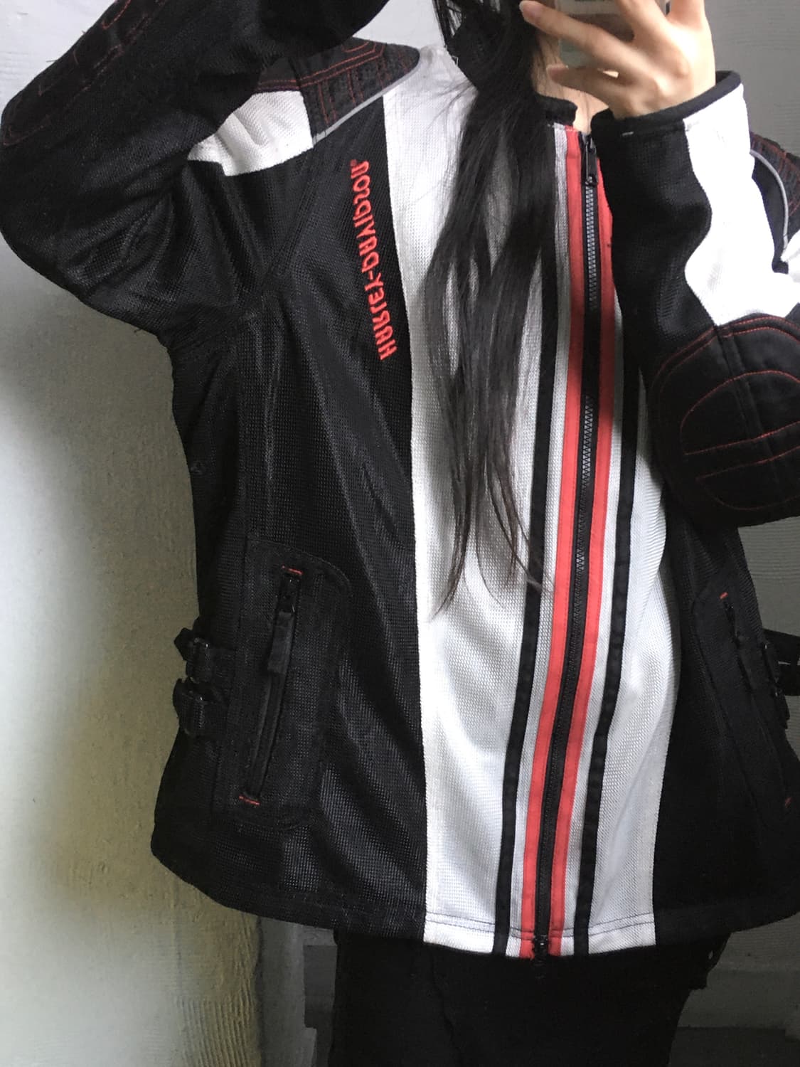 Harley Davidson 할리데이비슨 모터사이클 바이커 자켓  상품이미지1