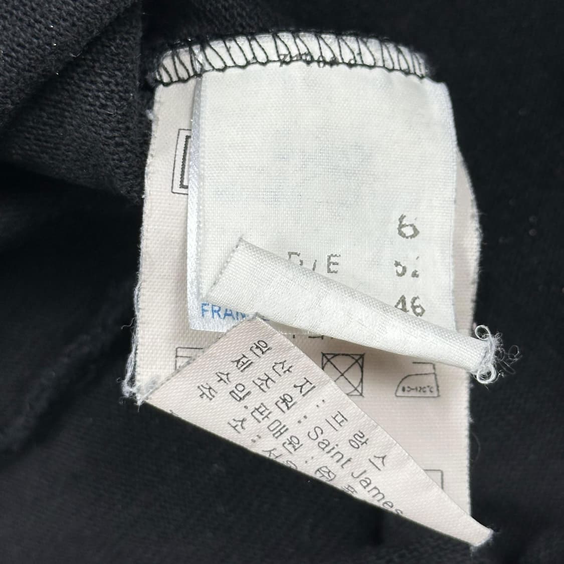 세인트제임스 길도 블랙 긴팔티 (L) 상품이미지6