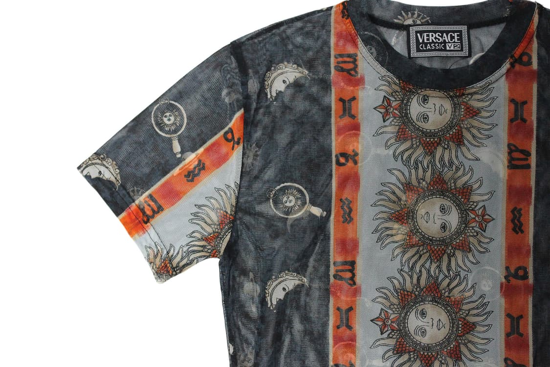 1990s 베르사체 메쉬 시스루 슬리브 상품이미지4