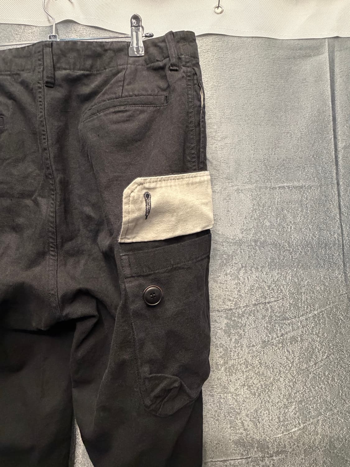 Wardrobe 41 hobo pants black 상품이미지4