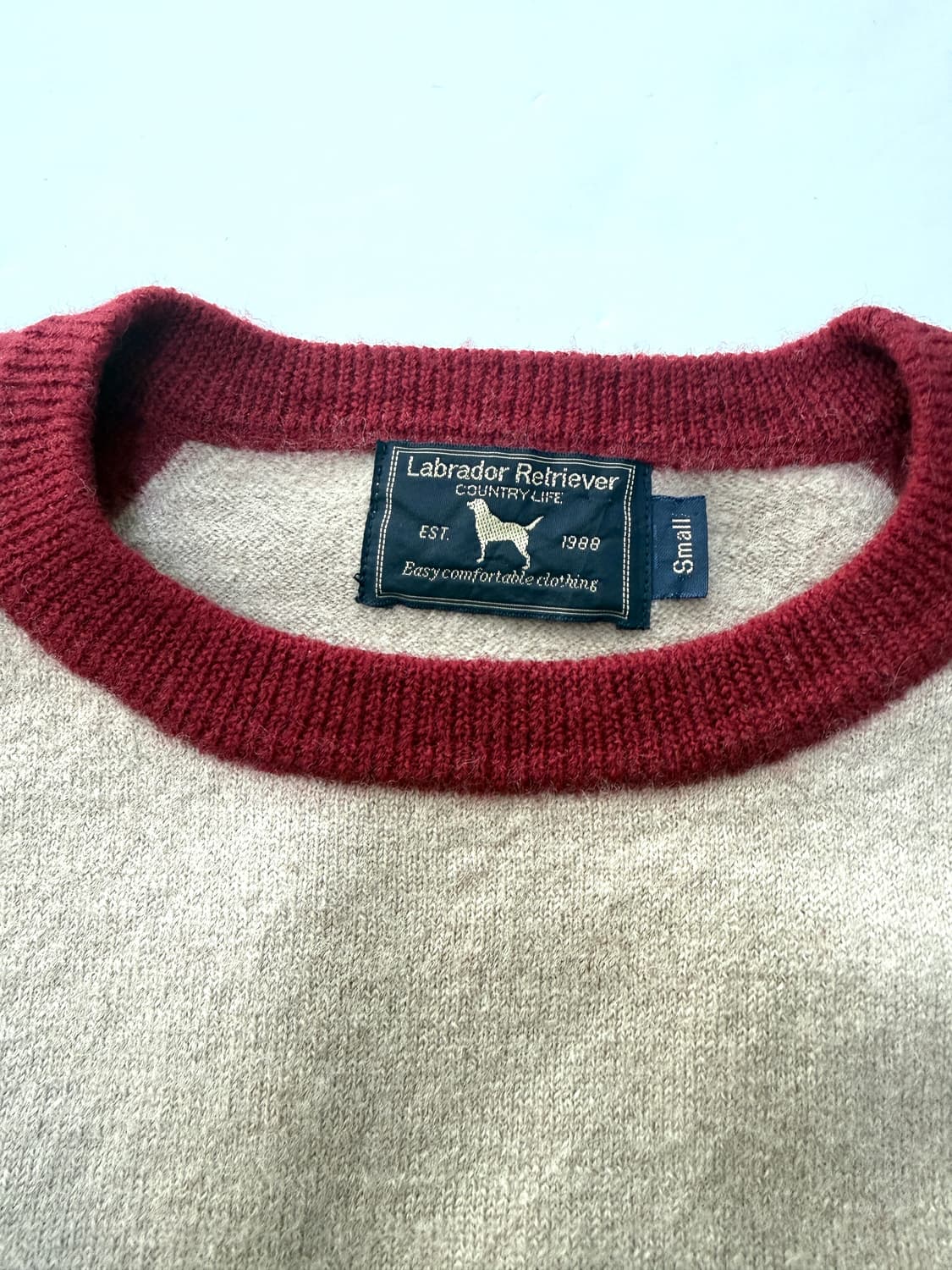 레브라도 리트리버 88 레글런 니트 스웨터 상품이미지3
