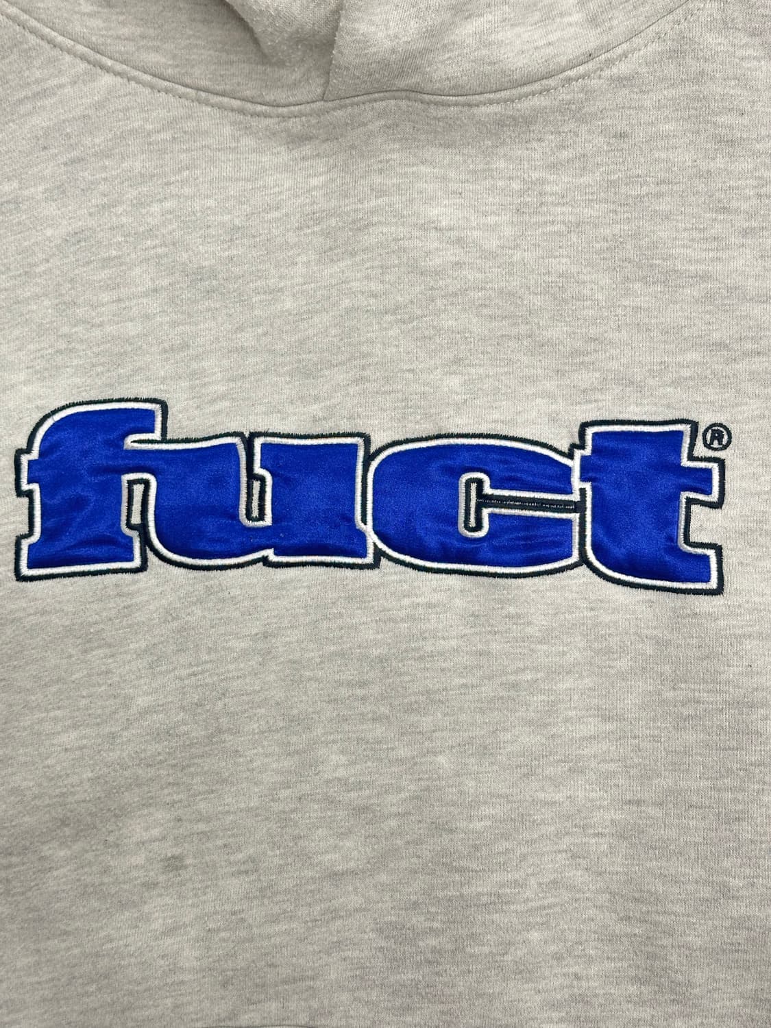 FUCT 로고 그레이 후디 XL 상품이미지4