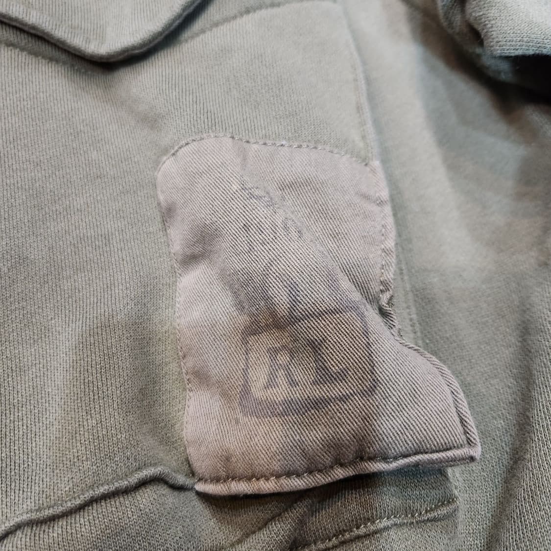 폴로 데님앤서플라이 스웻 M-65 필드 자켓 L 성조기 상품이미지4