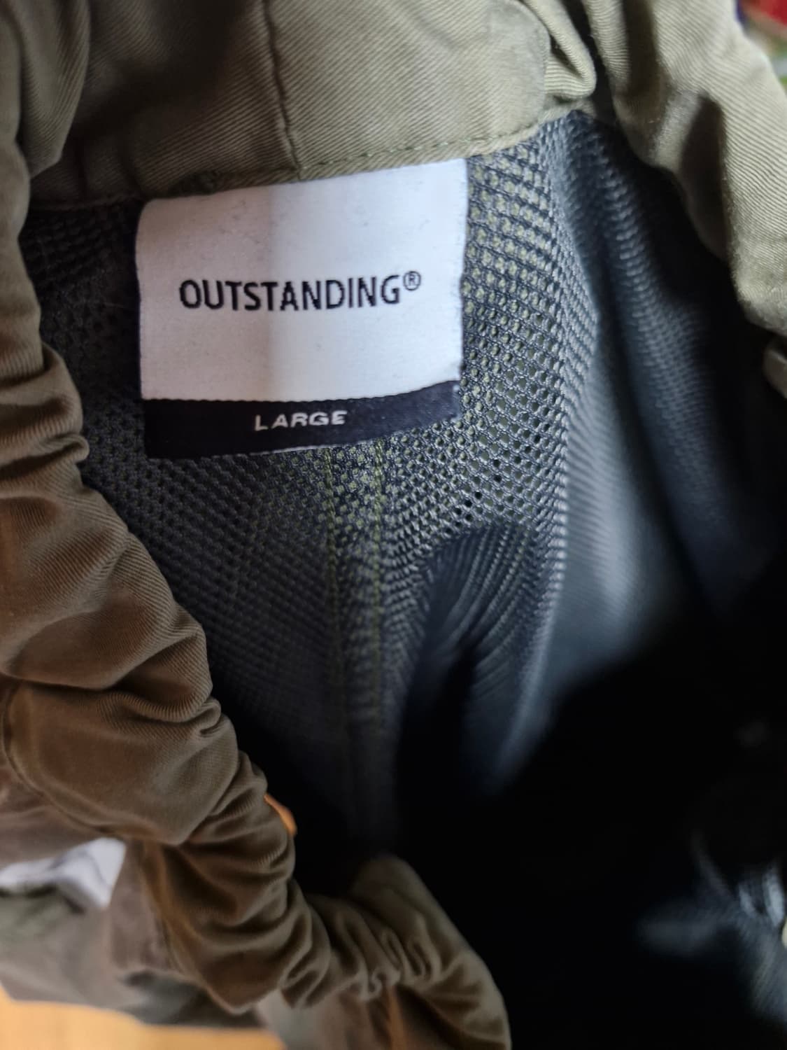 아웃스탠딩 르마크 팬츠 카키 L 상품이미지4