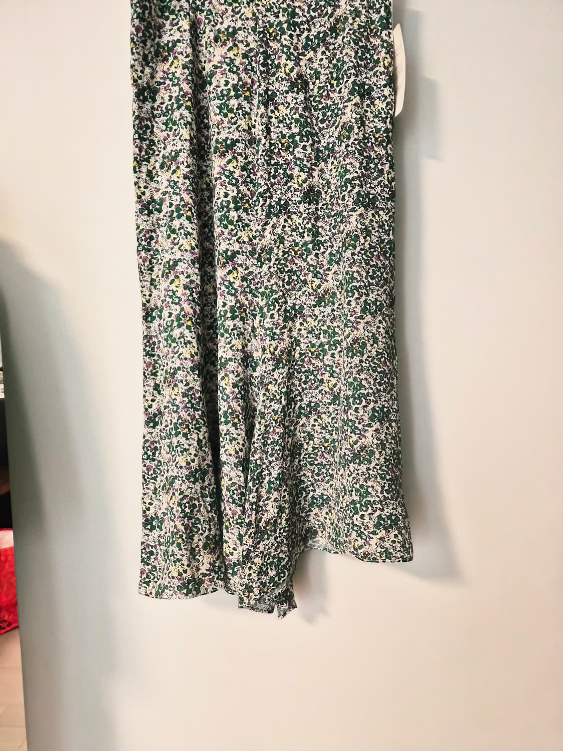 택달린새상품 롱 플라워 스커트 상품이미지3