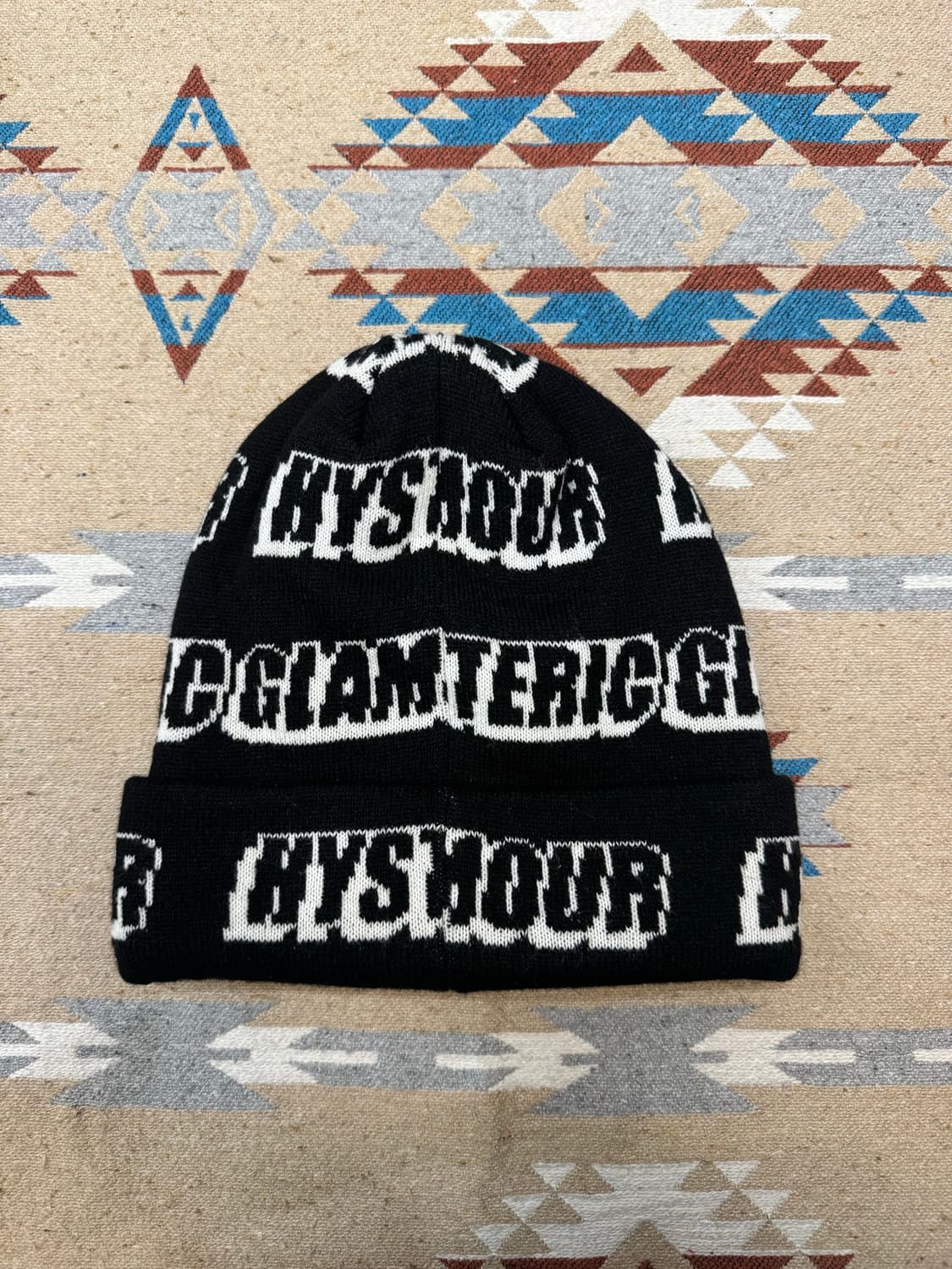 [OS] 히스테릭글래머 모노그램 로고 비니 블랙  상품이미지2