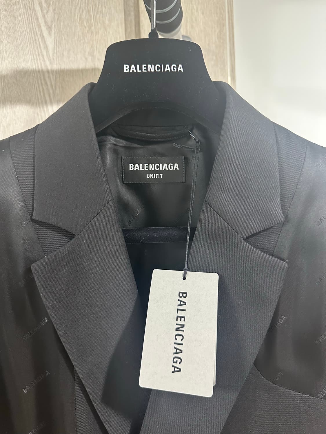 발렌시아가 인사이드 아웃 블레이저 상품이미지2