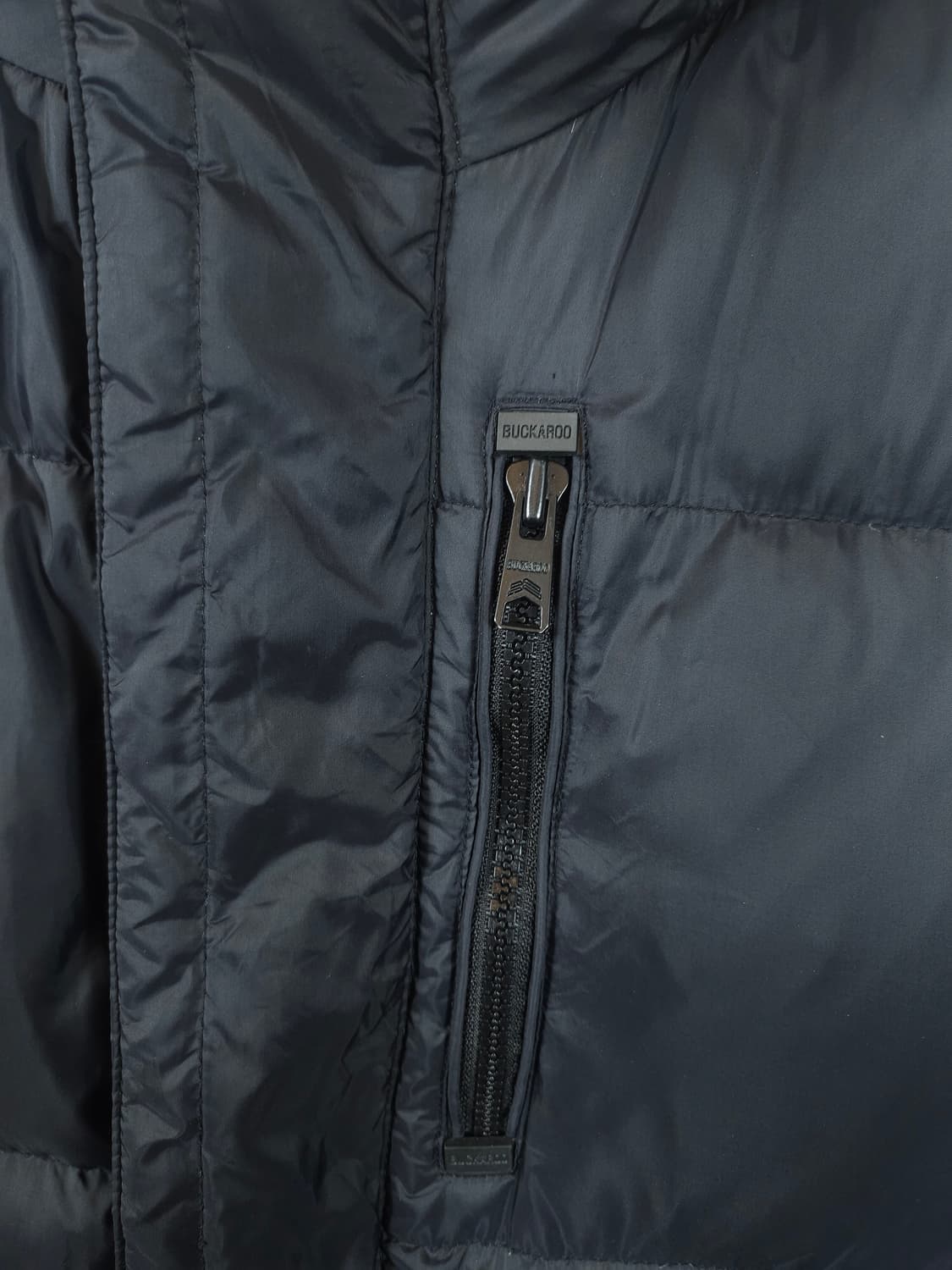 BUCKAROO 다운롱패딩 네이비블랙 95-100 M 상품이미지4