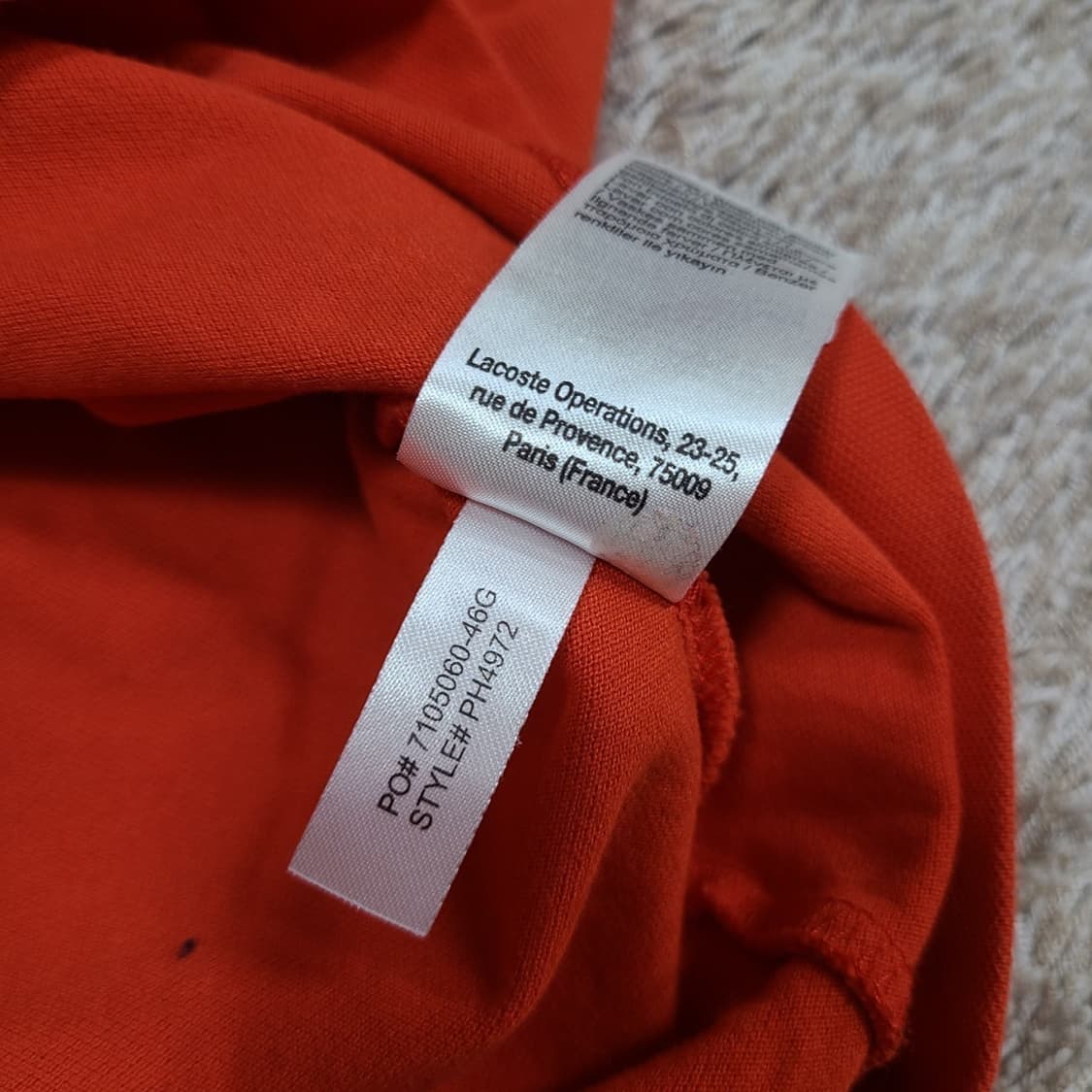 라코스테  코튼티 상품이미지7