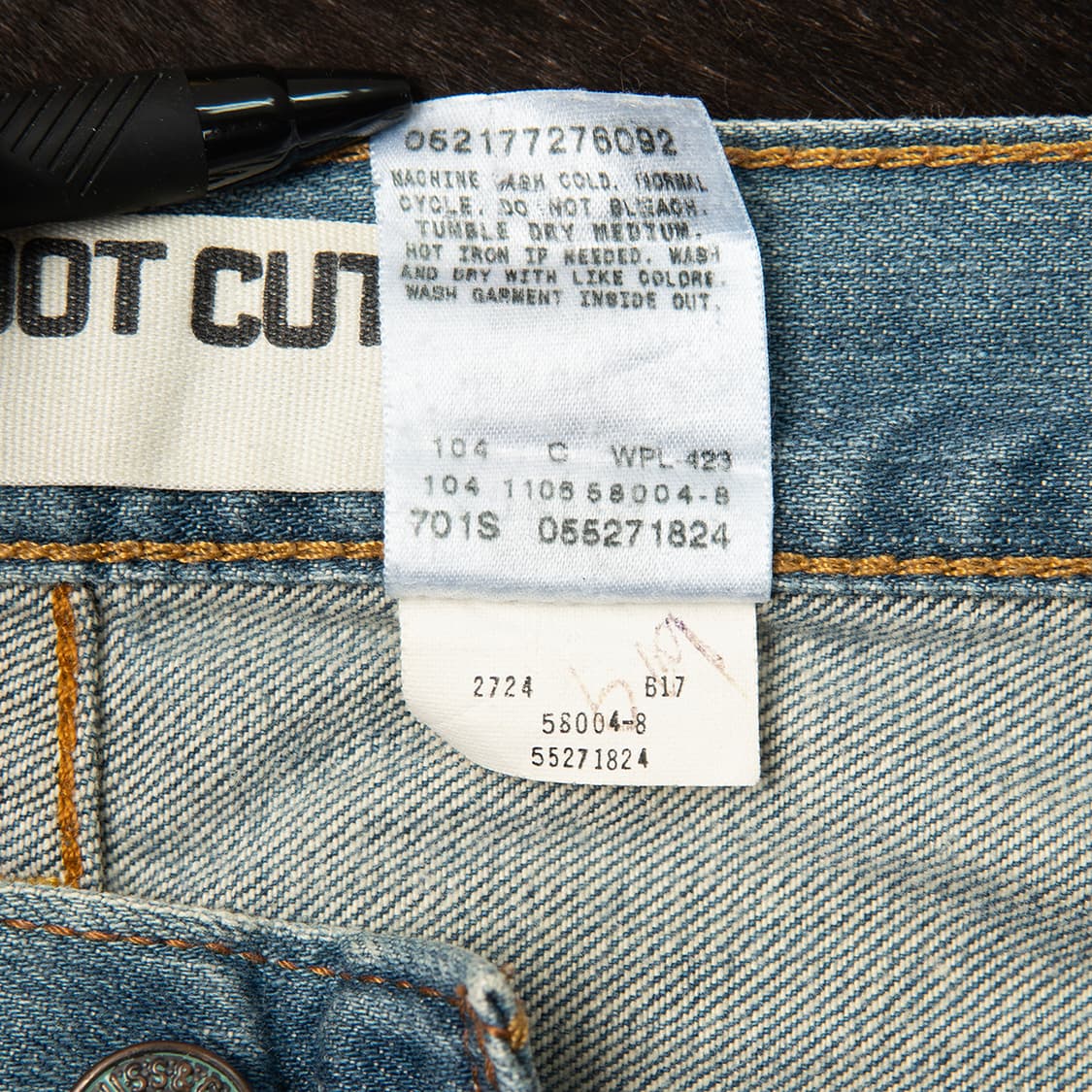 [31] 00s 리바이스 멕시코 메이드 527 부츠컷 데님팬츠  상품이미지10
