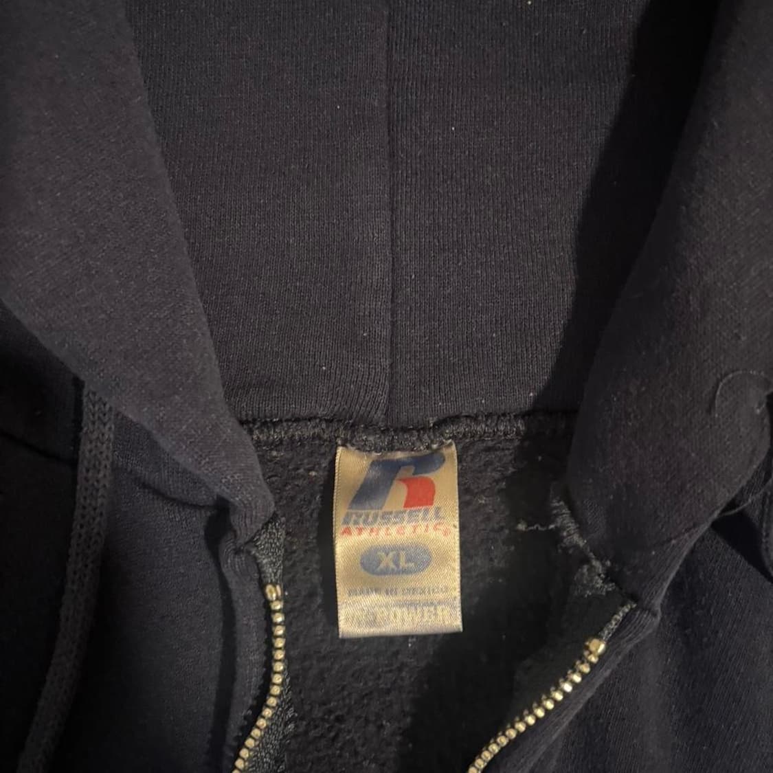 러셀 애슬레틱 빈티지 후드 집업 상품이미지2