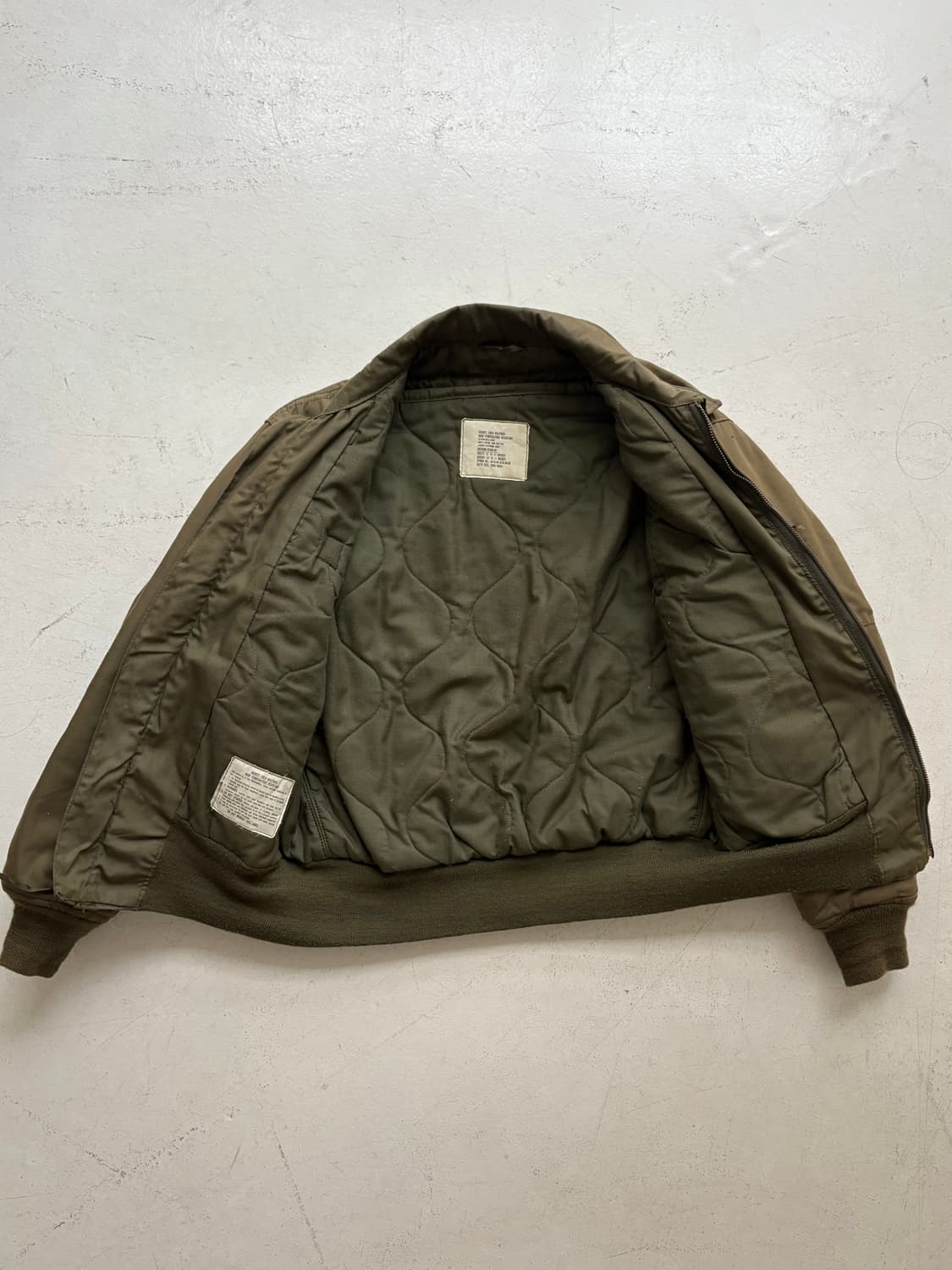 80's U.S Army cvc Tanker Jacket.  상품이미지5