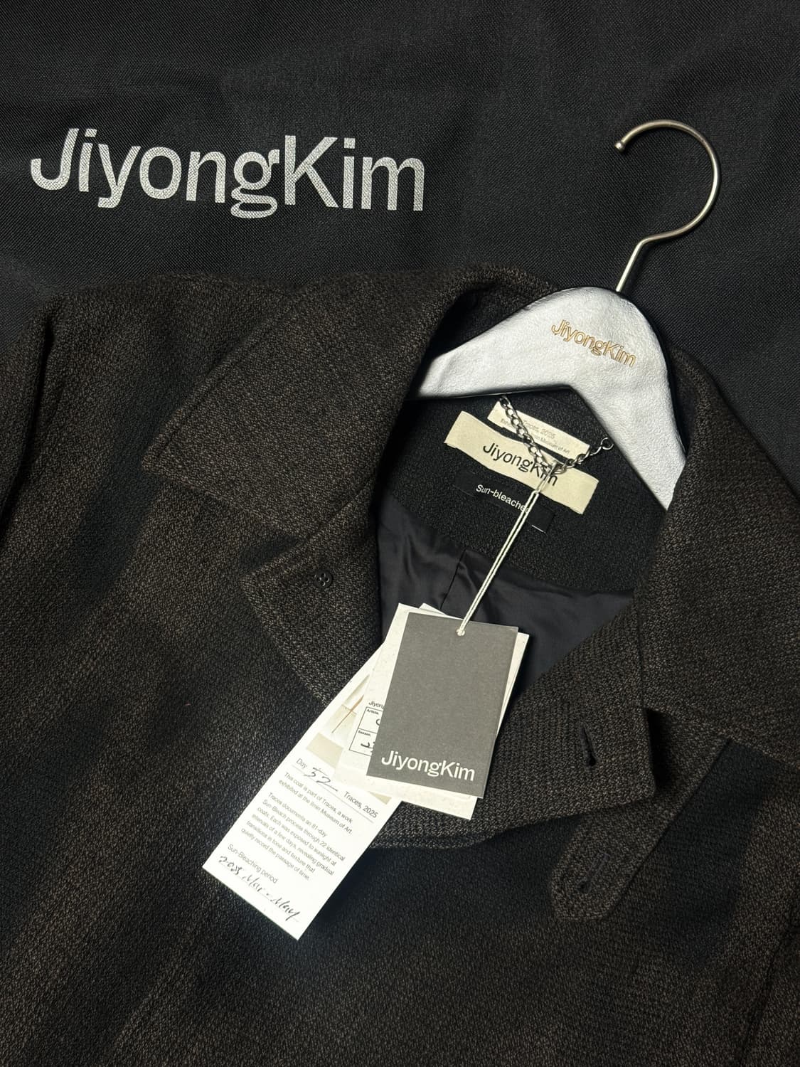 지용킴 25aw 일민미술관 선블리치 맥코트 DAY 52 M 상품이미지8
