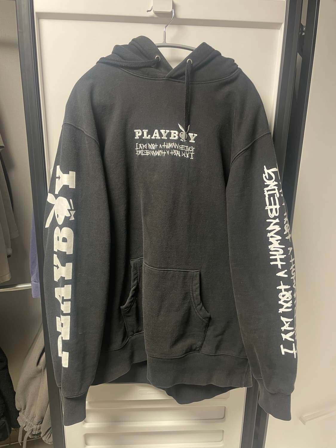 휴먼빙 플레이보이 콜라보후드티 상품이미지1