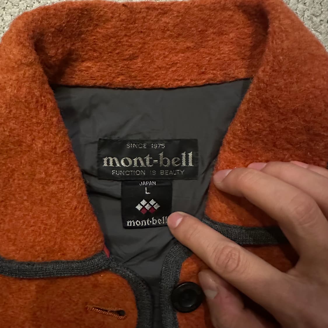 JPN 몽벨(Mont-Bell) 울 블렌드 자켓 상품이미지4