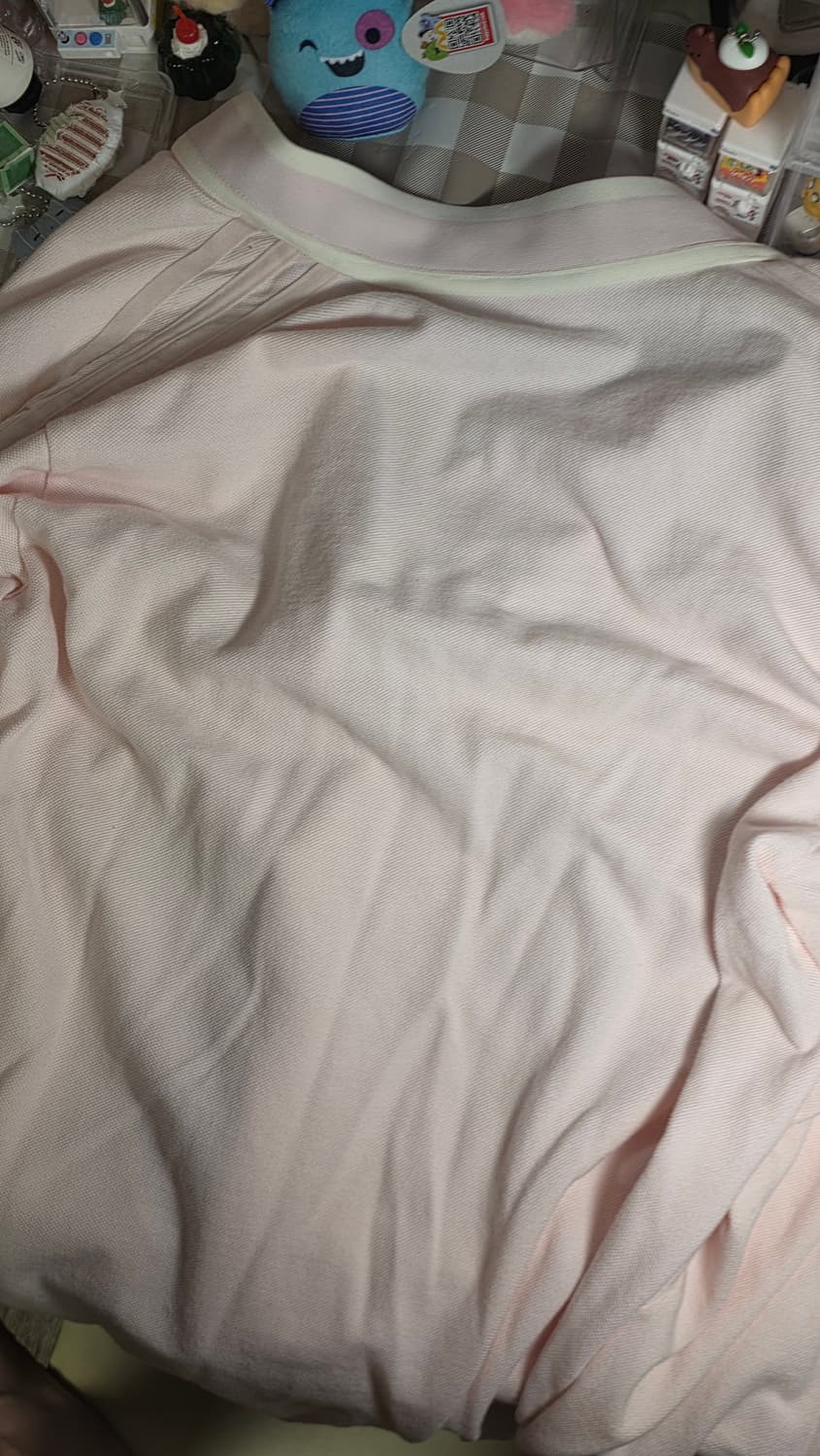 아디다스 연핑크 가디건 L 상품이미지3