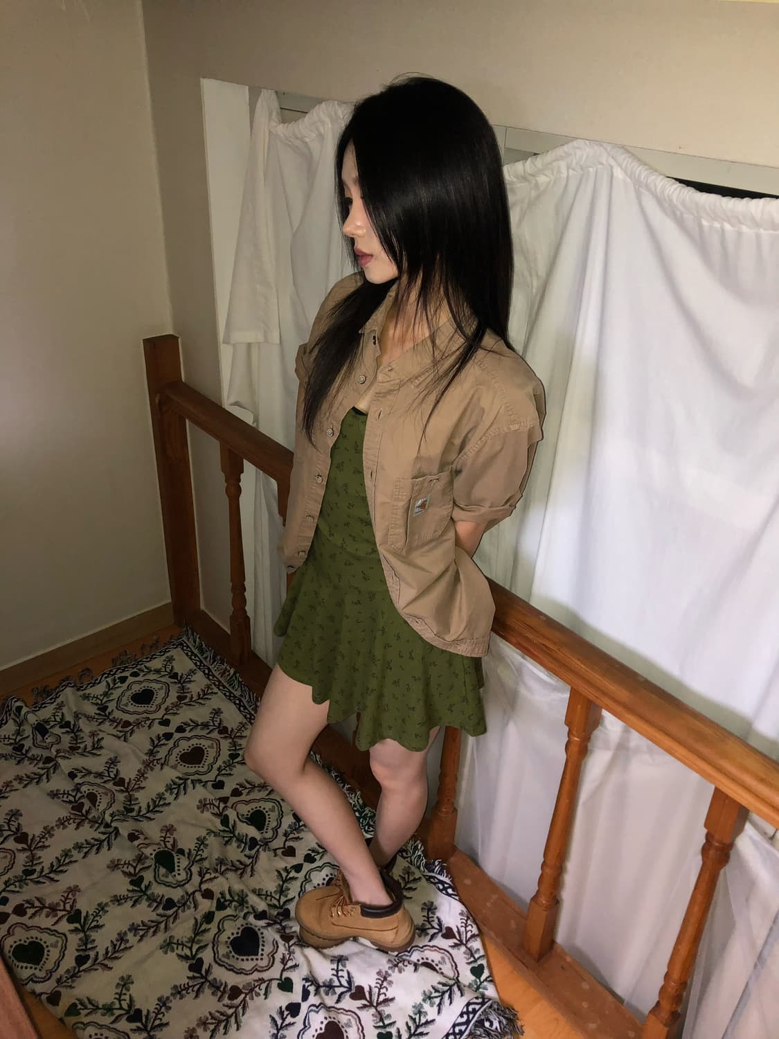Carhartt / FR Canvas Work Shirt 상품이미지5