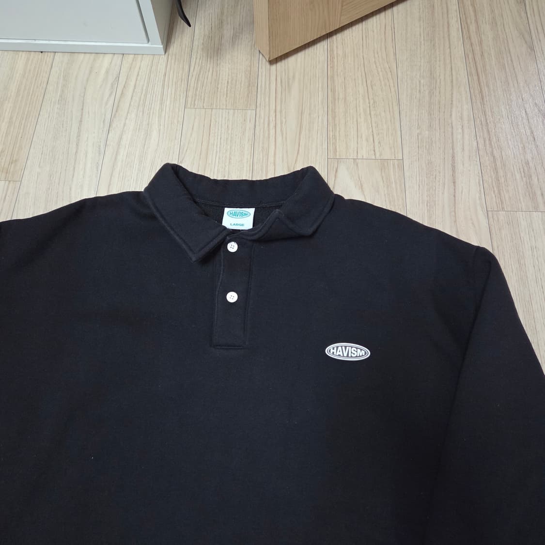 해비즘 클리어 카라 맨투맨 상품이미지2